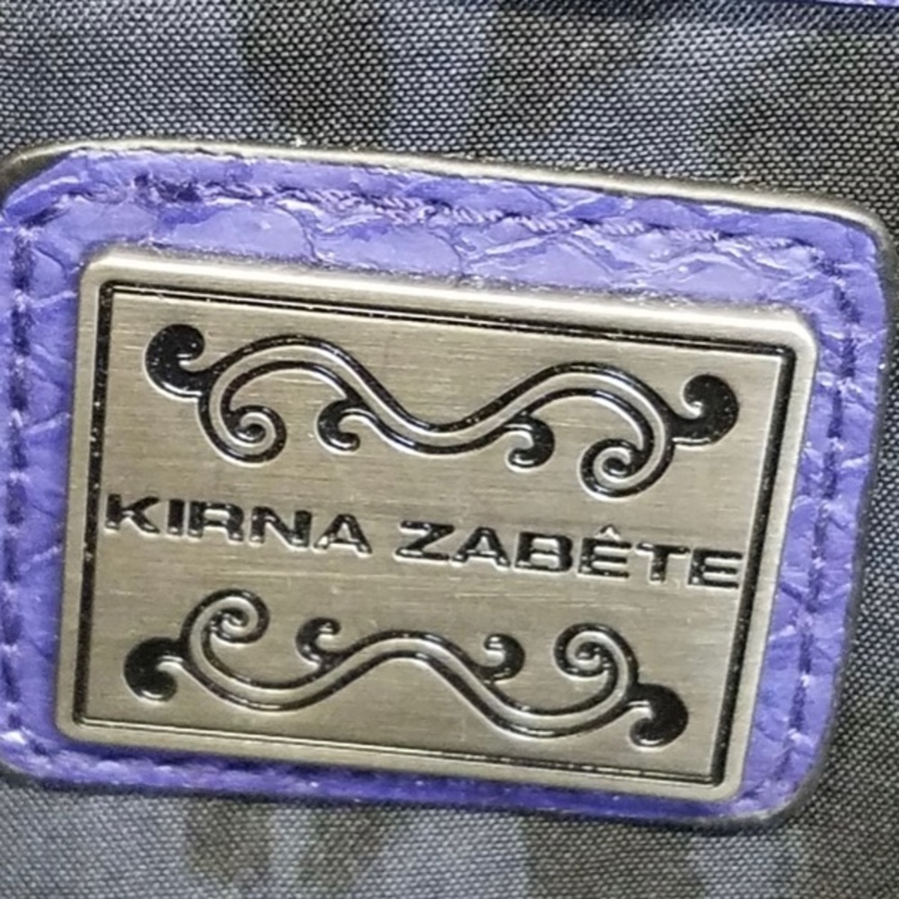 Kirna Zabete pretty exotic skin print with smokey black hardware - Picture 7 of 8